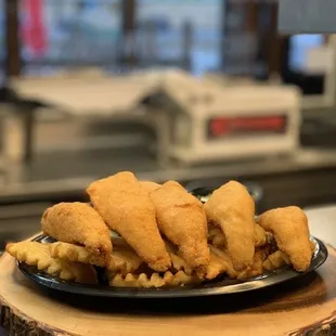 Perch Dinner with French fries