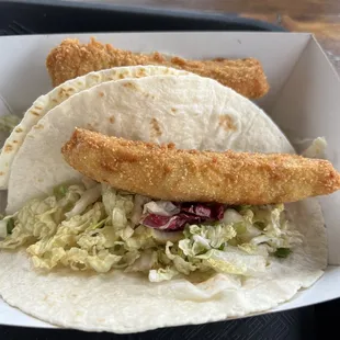 Walleye Tacos