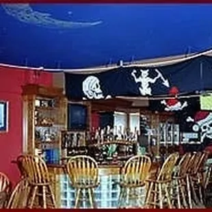 a pirate themed bar