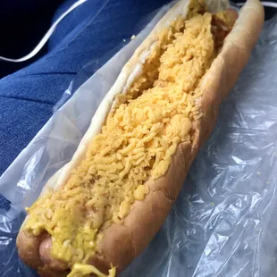 Chili Cheese Footlong w/o Onions