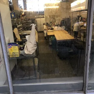 View of the kitchen from outdoor patio - June 2018