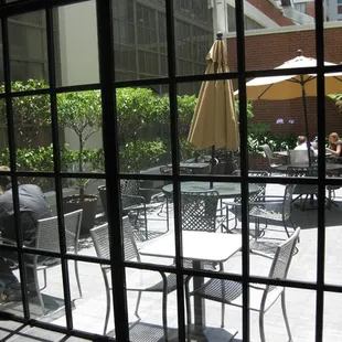 patio with outdoor seating