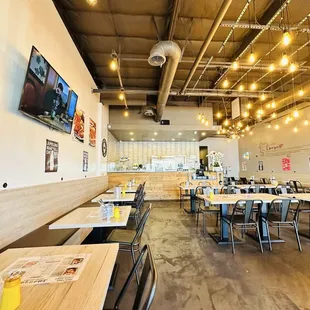 Front of restaurant facing back.