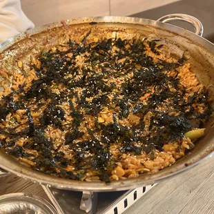 Order Fried rice towards the end of your meal