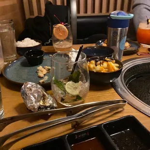 We forgot to take photos because the food was so good lol it&apos;s the aftermath.