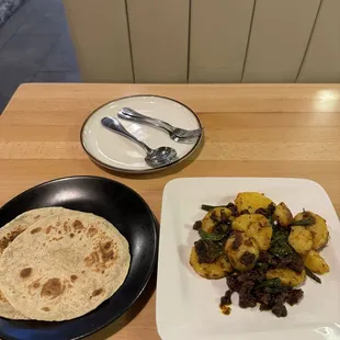 Thakali pla w chapati