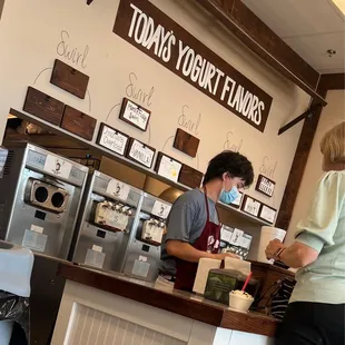 This guy, didn't catch his name, the sweetest and most informative employee here. Respectful, joyful, so patient.