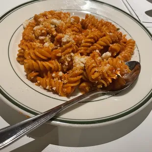Obligatory Spicy Fusili