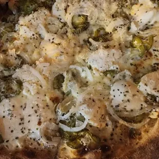 White Lightening Pizza