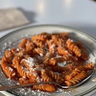 The famous Spicy Fusilli