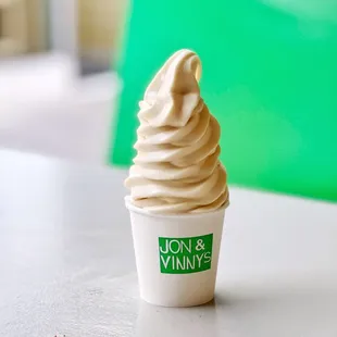 Vanilla soft serve