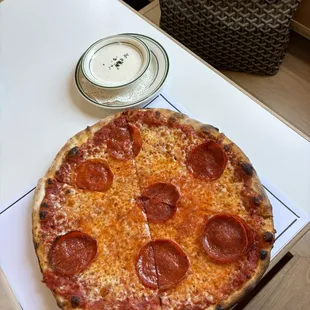 Pepperoni pizza