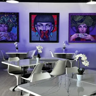 Inside is beautiful and clean