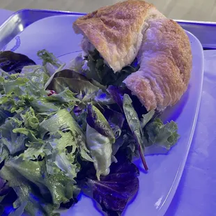 Chicken salad croissant