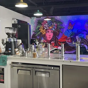 Coffee set up