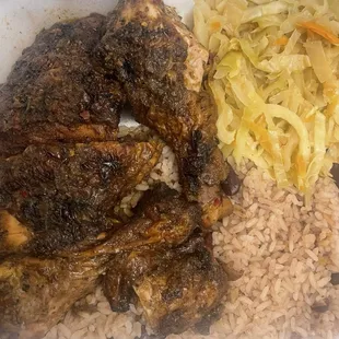 Jerk Chicken perfect flavor and cooked just right
