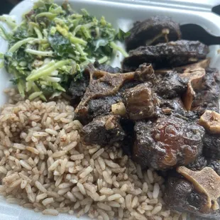 Small oxtail plate