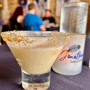 Key lime martini