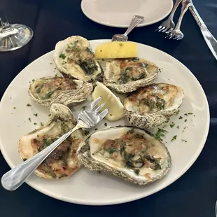 Oysters Rockefeller