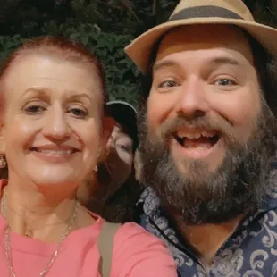 Me and Thomas the Tour Guide