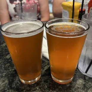 Two for one beers for happy hour