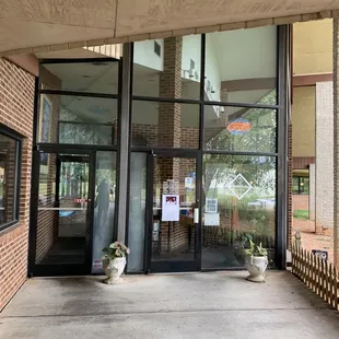 Outside entrance view