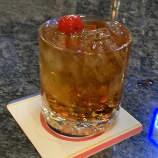 Jack Daniels with a cherry on top