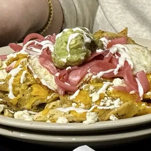 nachos, food