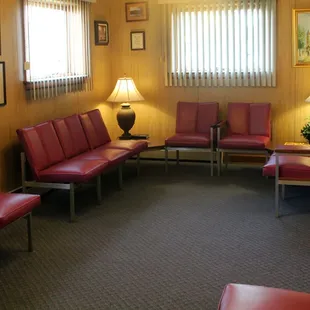 Our welcoming waiting room