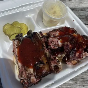 ribs, food, bbq ribs