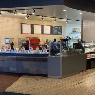 Service counter and great staff