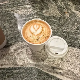 Pistachio Oat Cappuccino