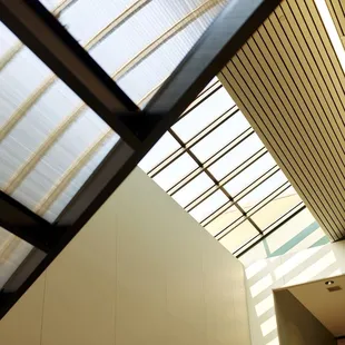 the interior of a building