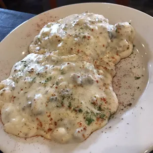 Biscuits and gravy
