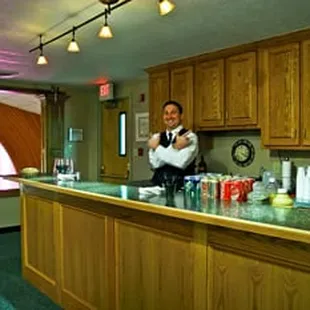 Upstairs bar at Jones Crossing