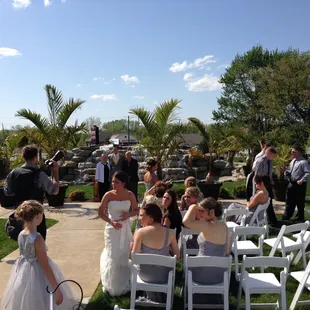 Outdoor wedding