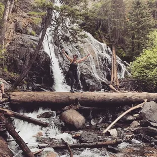 My 1st trail in Montana! Thankful for Dr. Jones for helping to mentor me to this place of strength to be able to do this.