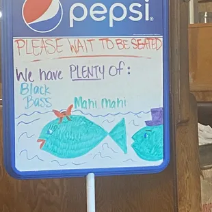 Adv promoting specials