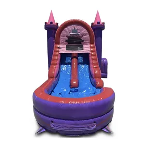 Inflated pool for better landing while dry