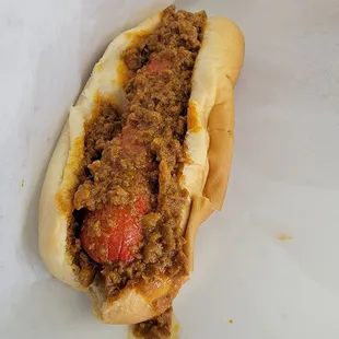 Chili dog