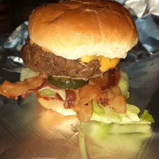 1/2 lb. Bacon Cheeseburger
