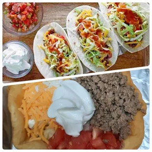 Taco Tuesdays Taco Salad or 3 Tacos Special