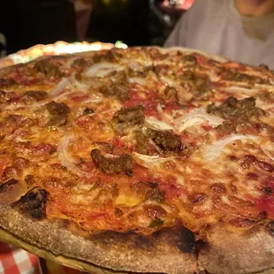Spicy Sausage Pizza