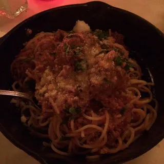 Spaghetti and Meatballs