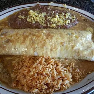 The enchilada special.  That&apos;s a lot a food!