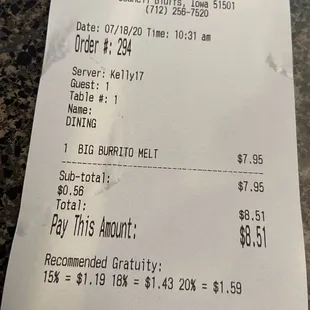 So cheap for a YUGE burrito!!