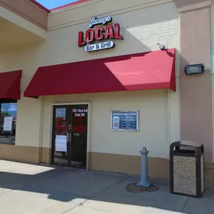 Front entrance.