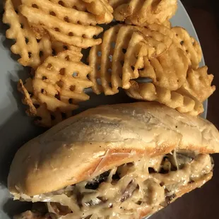 food, waffles