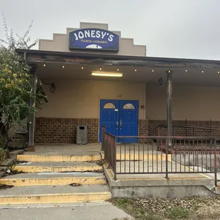 Outside of restaurant
