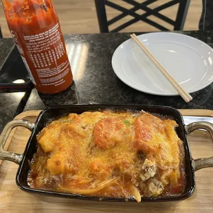 Baked Pork Chop Rice 豬排芝士蕃茄煱飯
